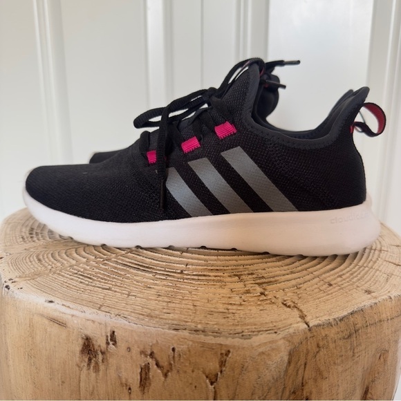 Adidas Cloudfoam Pure 2.0 Women Casual Black Sneakers Size 7.5 - Picture 11 of 13